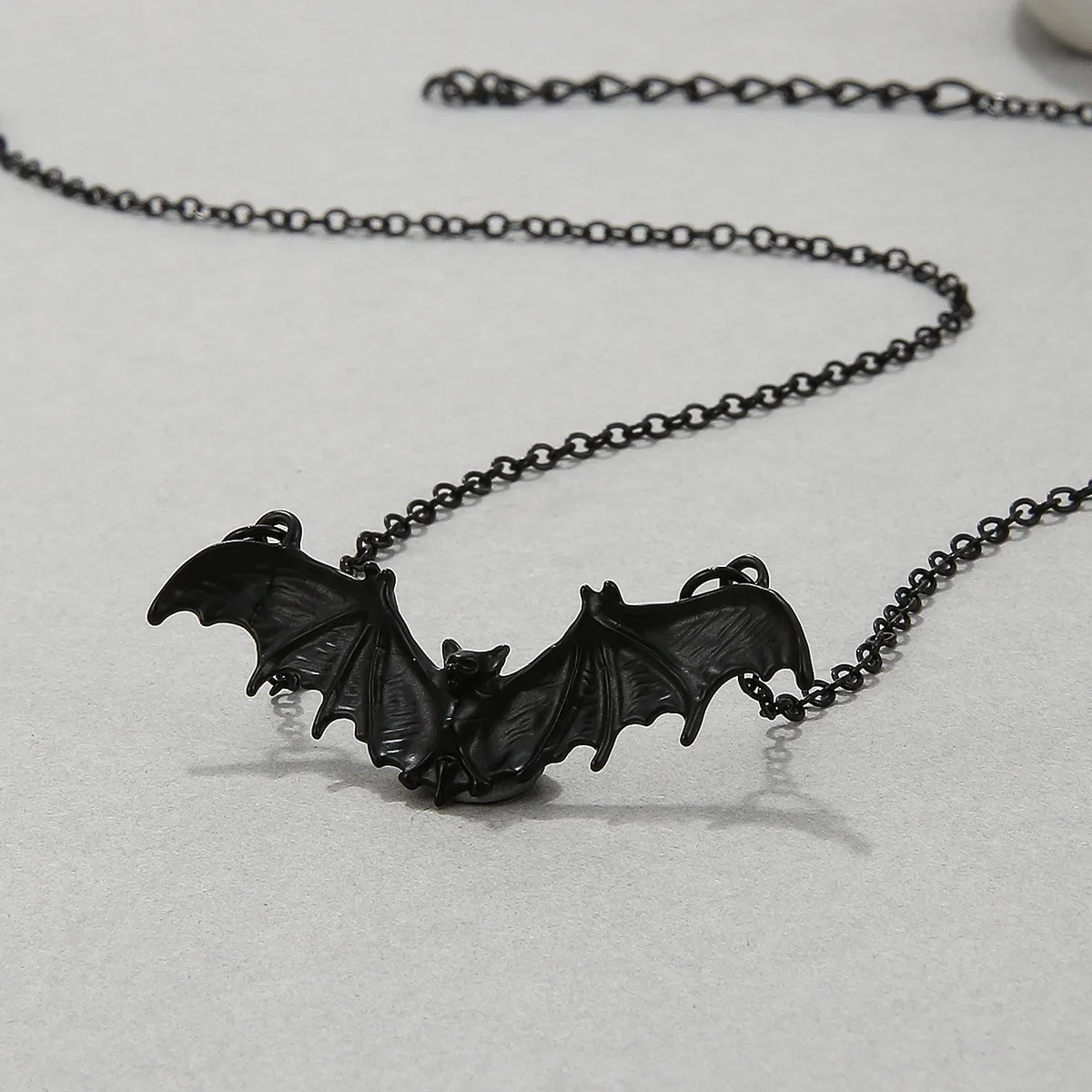 Men Accessories Neck Chain - Erkekler ve kadın Retro Punk yarasa
