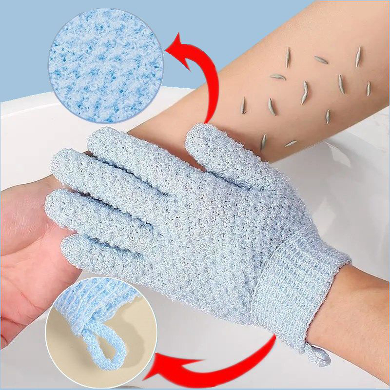 Men'S Accessories Types - 2 adet peeling banyo eldiveni seti