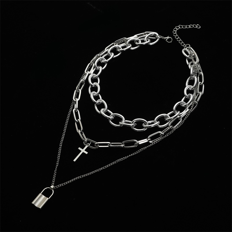 Katmanlı grunge estetik takı v - Men Accessories Neck Chain incelemesi ve fiyatı