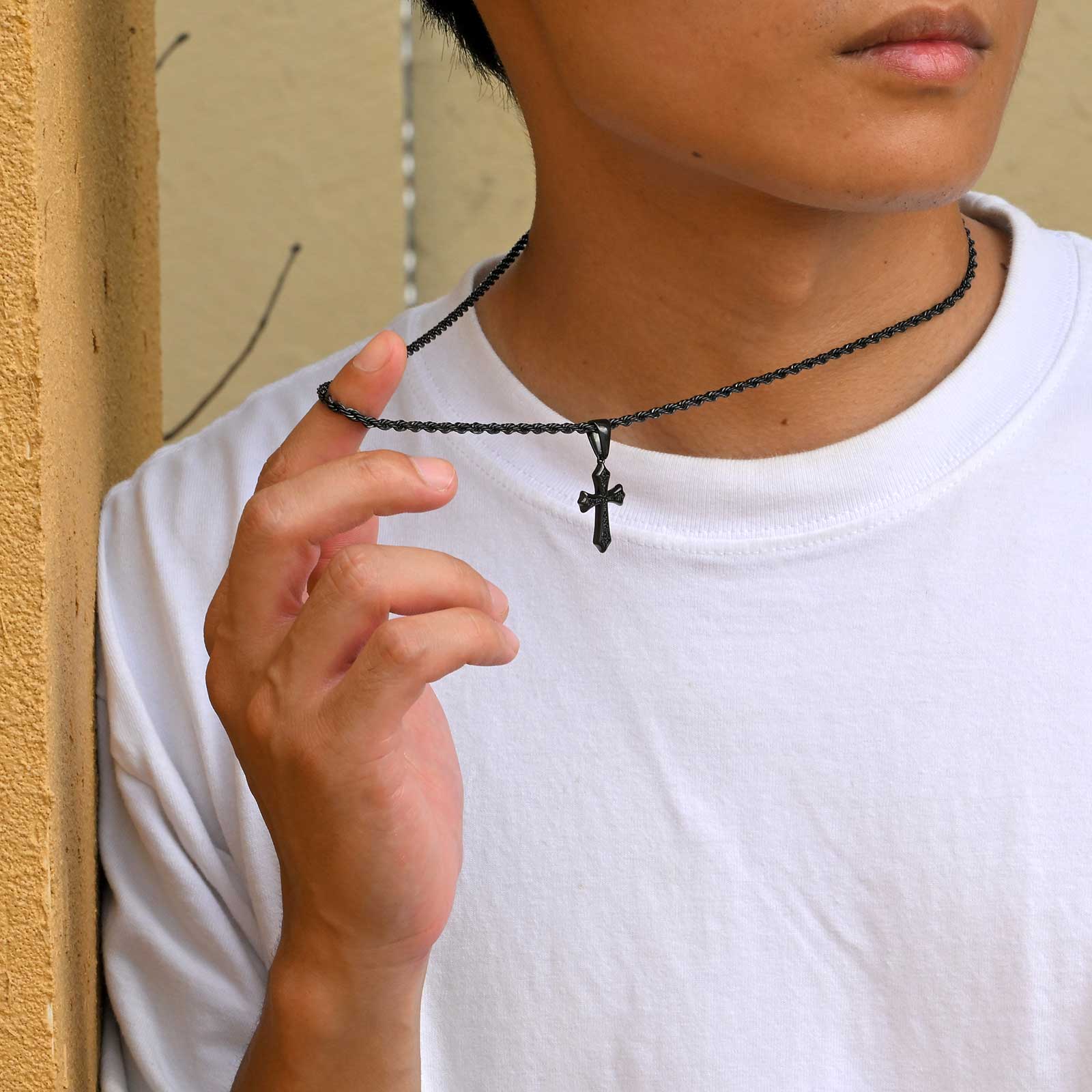 Vnox Erkek Çapraz Kolye Paslan - Men Accessories Neck Chain incelemesi ve fiyatı